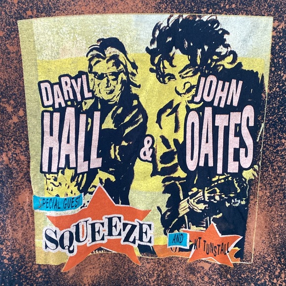 Daryl Hall & John Oates Concert Tee Shirt  Size Large - Picture 2 of 7
